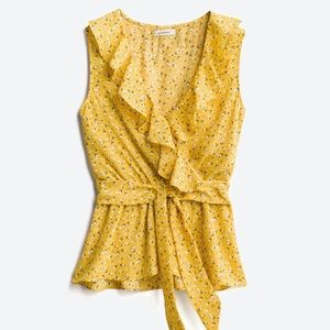 Miabella Tie Detail Surplice Top